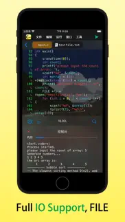 c code develop iphone screenshot 3