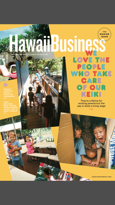 Hawaii Business Magazine Screenshot