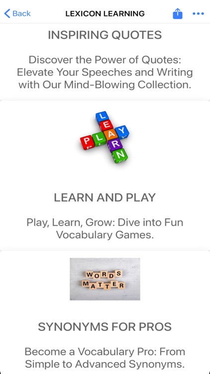 Lexicon Learning screenshot-8