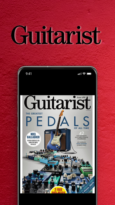 Screenshot #1 pour Guitarist Magazine