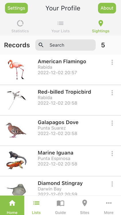 Galapagos Wildlife Guide screenshot-5