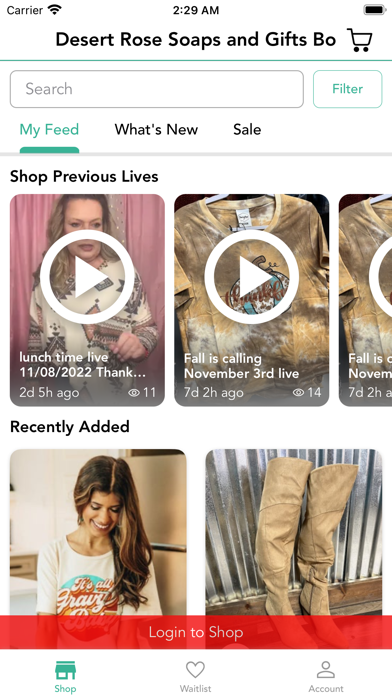 Desert Rose Soaps and Gifts Bo Screenshot