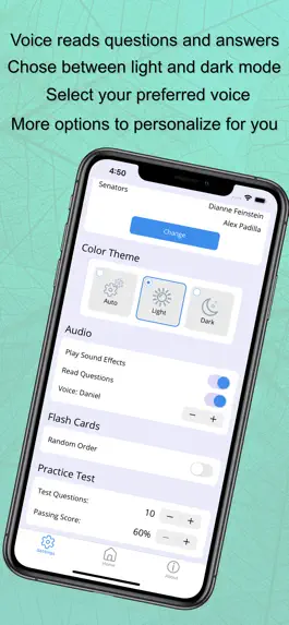 Game screenshot US Citizenship Test 2023 Audio hack