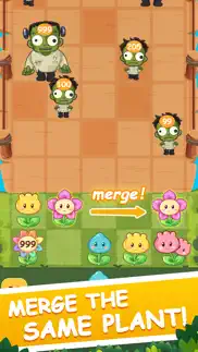 How to cancel & delete merge flowers against zombies 3
