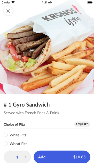 Mykonos Grill-Salisbury Screenshot