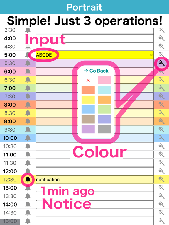 Screenshot #5 pour WeekTable2 - Planning