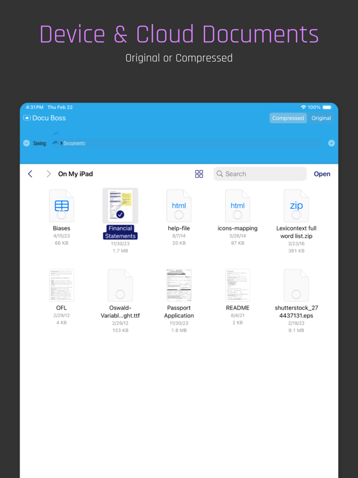 Docu Boss for OneDrive