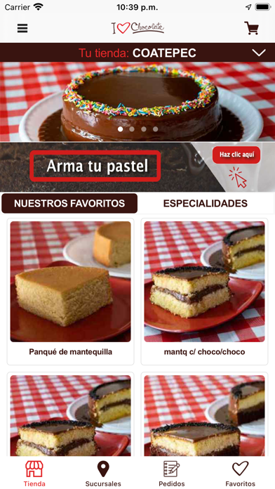 Pastelería I Love Chocolate Screenshot
