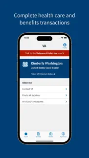 va: health and benefits iphone screenshot 2
