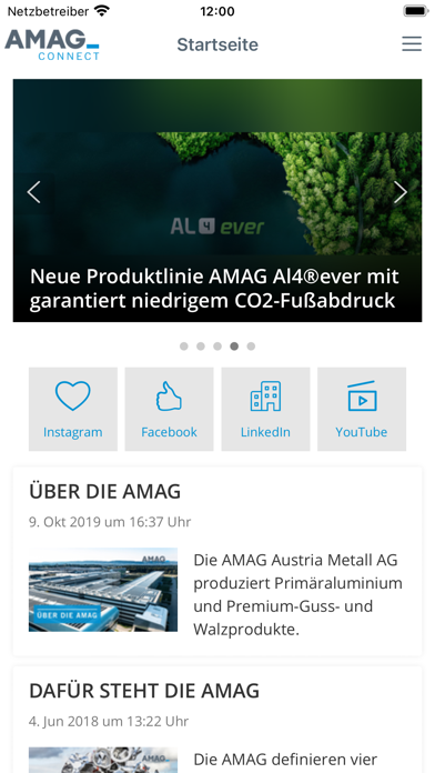 Screenshot #1 pour AMAG Connect