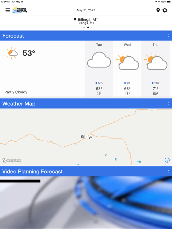 Screenshot #4 pour Montana Weather Authority