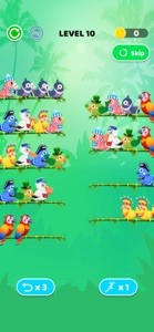 Color Bird Sort - Puzzle Game screenshot #3 for iPhone