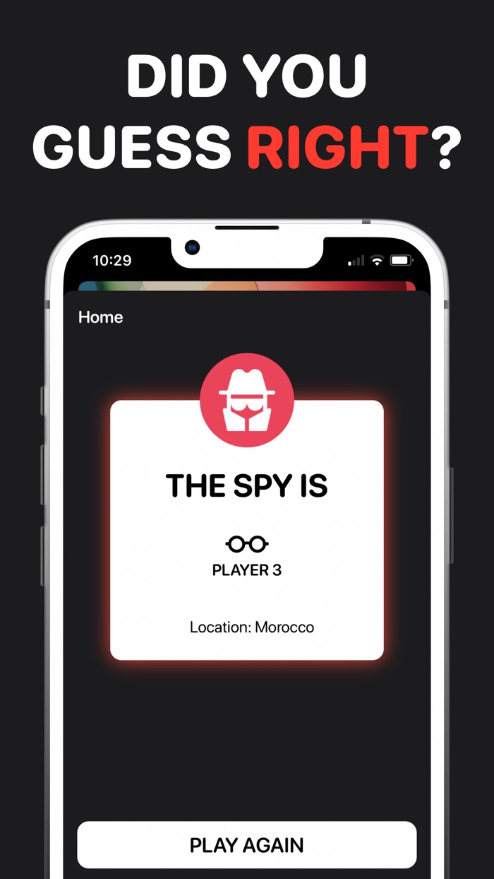 Spy - Fun Party Game
