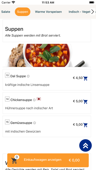 Delhi House Lieferservice Screenshot