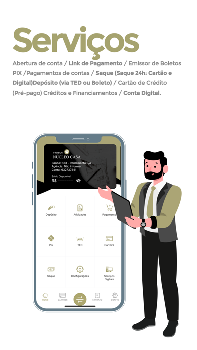 Núcleo Casa Fintech Screenshot