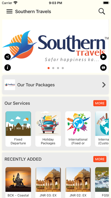 Southern Travels Screenshot