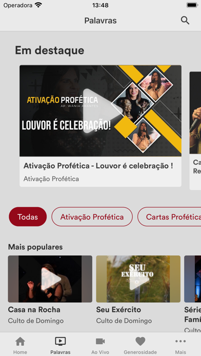 Casa de Oração Franca Screenshot