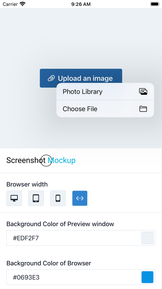 #2. Screenshot Mockup to design (iOS) 由: Jorge Hugo Sanz Saez
