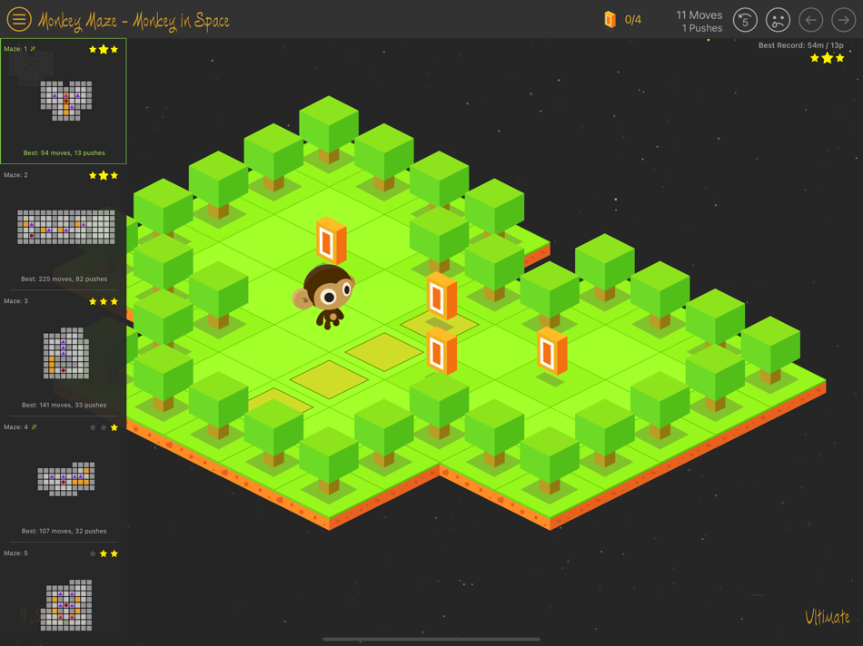 #3. Monkey Maze (iOS) 由: Blaine Leckett