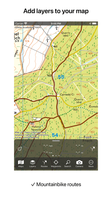 Topo GPS - Topographic maps Screenshot