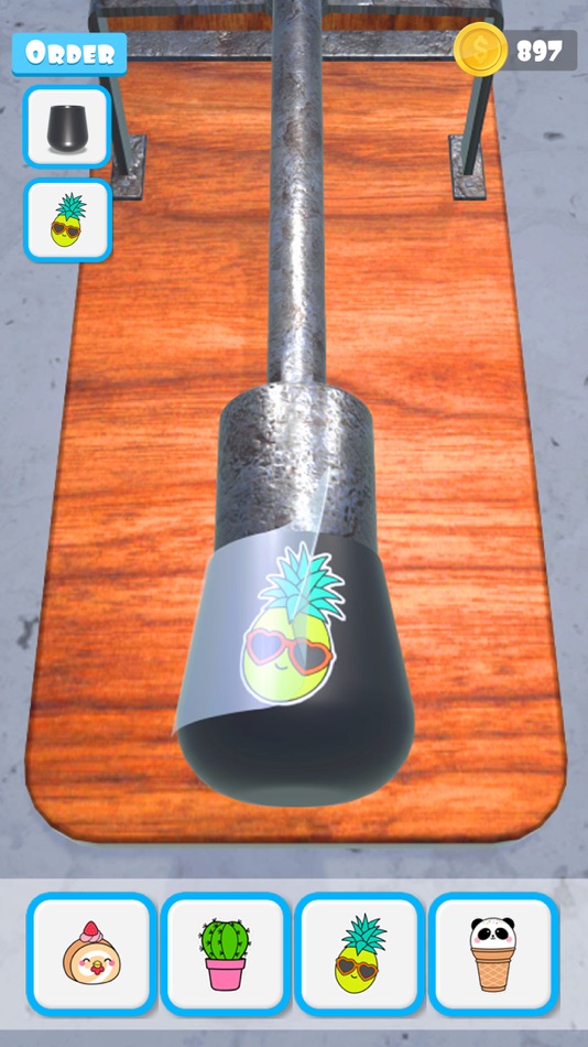 #3. DIY Snow Globe Tumbler Cups! (iOS) 由: Fatmee Waqar