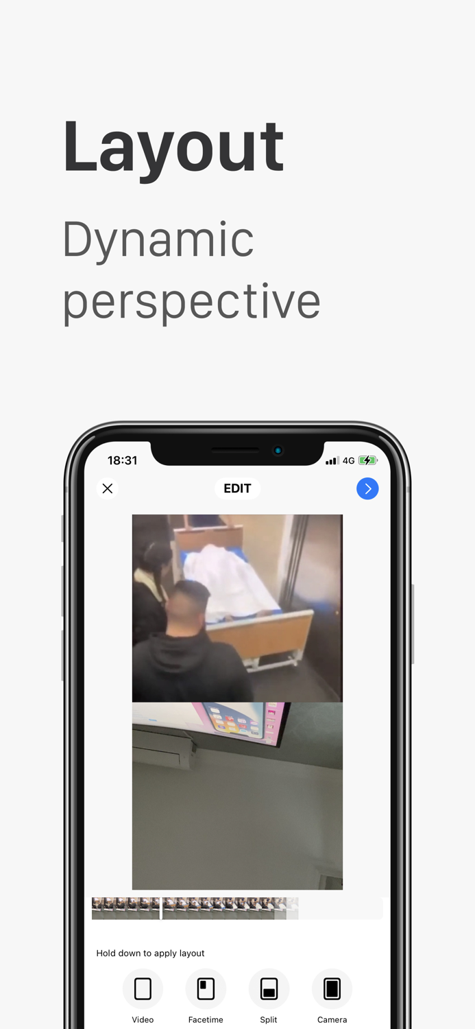 React - to photos and videos
