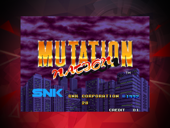 MUTATION NATION ACA NEOGEO iPad app afbeelding 1