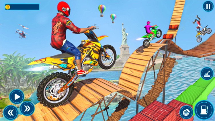 Moto Bike Stunt Racing Games screenshot-3