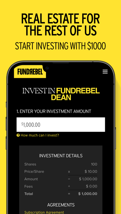 FundRebel Screenshot