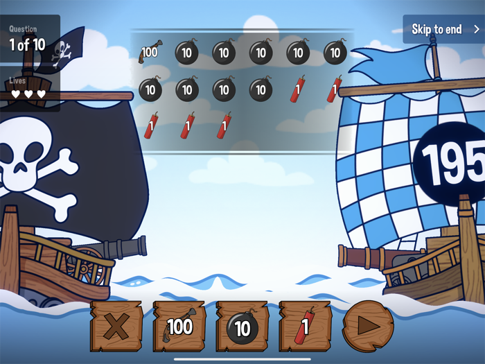 Pirate Plunder Place Value