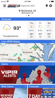 wric stormtracker 8 weather iphone screenshot 1