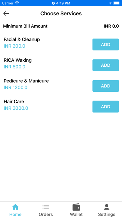 Easy User App Screenshot