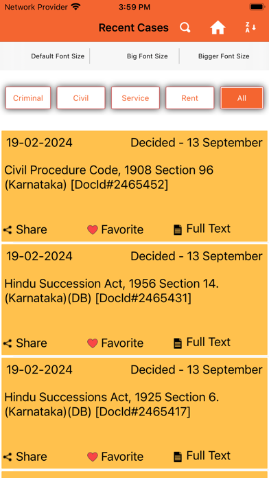 Karnataka Legal Reports Screenshot