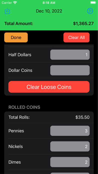 Cash Count Deluxe Screenshot