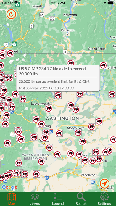 Washington Traveler Screenshot