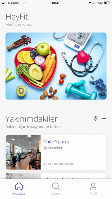 HeyFit: Fitness Pazaryeri Screenshot