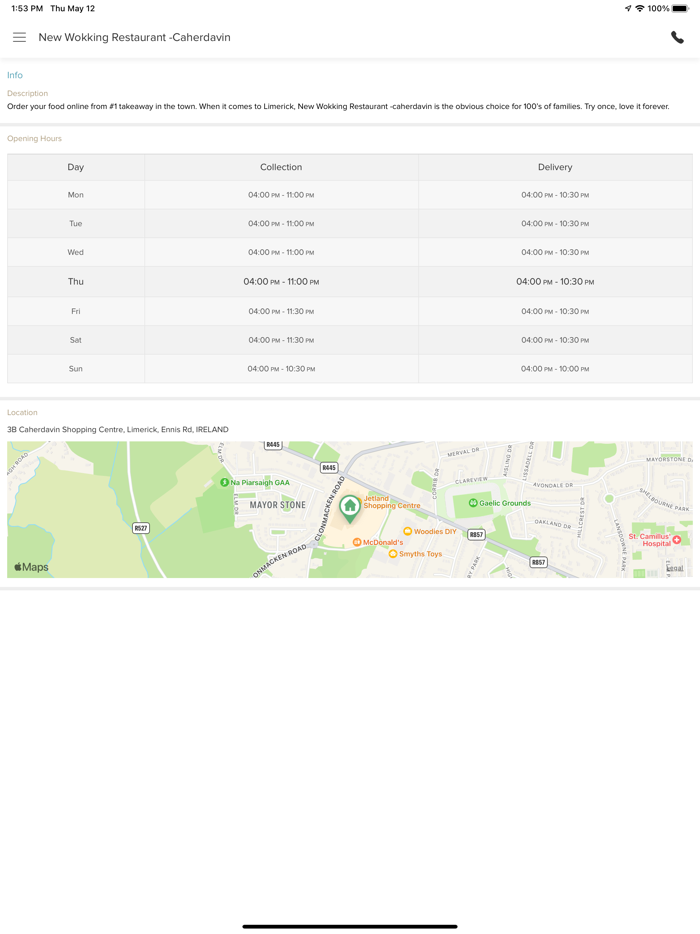 New Wokking Restaurant