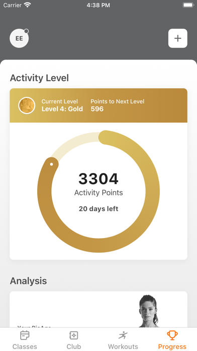 ClubFit8 Screenshot