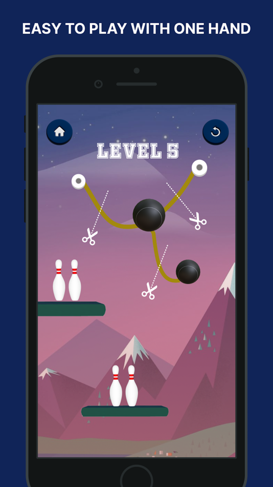 #6. Rope Bowling - Puzzle Game (iOS) 由: Harsh Ramani