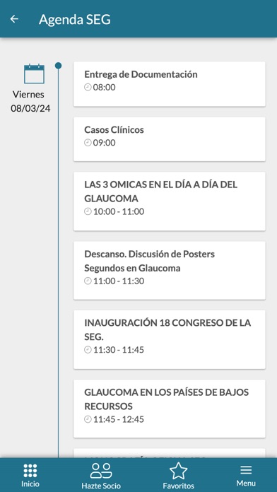18 CONGRESO DE LA SEG Screenshot