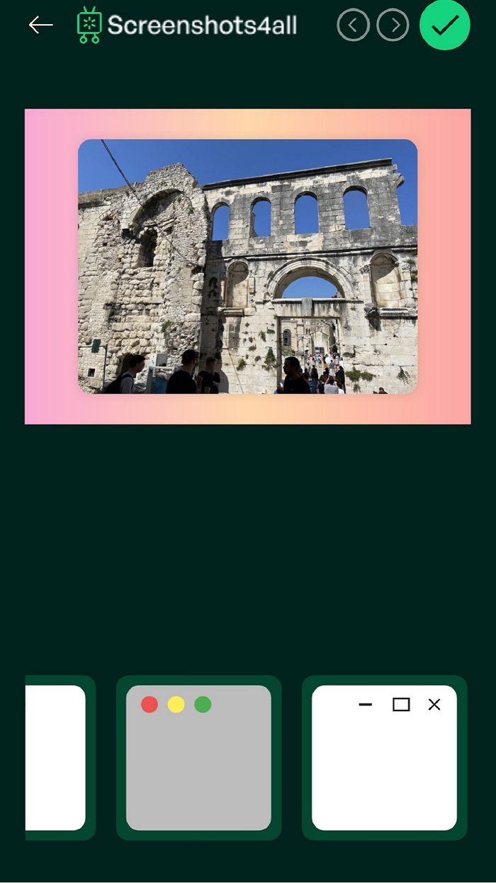 Screenshots and Mockups for All