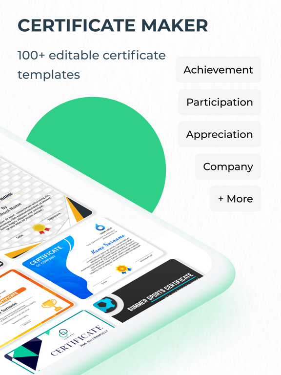 Screenshot #5 pour e-Certificate Maker