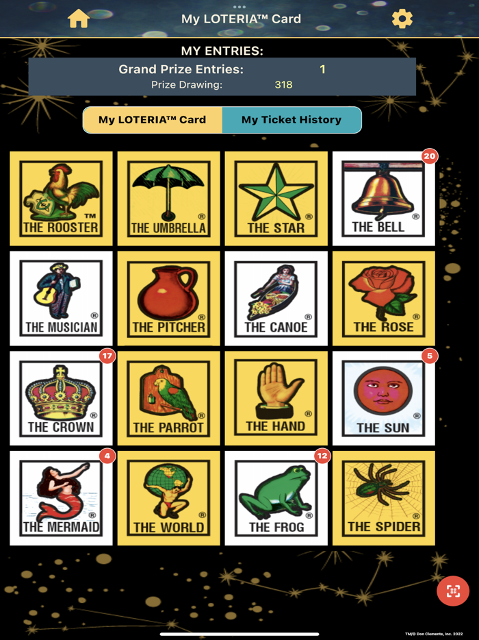 LOTERIA™ Bonus Night 3D