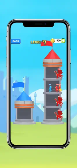 Game screenshot Stick Hero-Horror Tower Wars apk