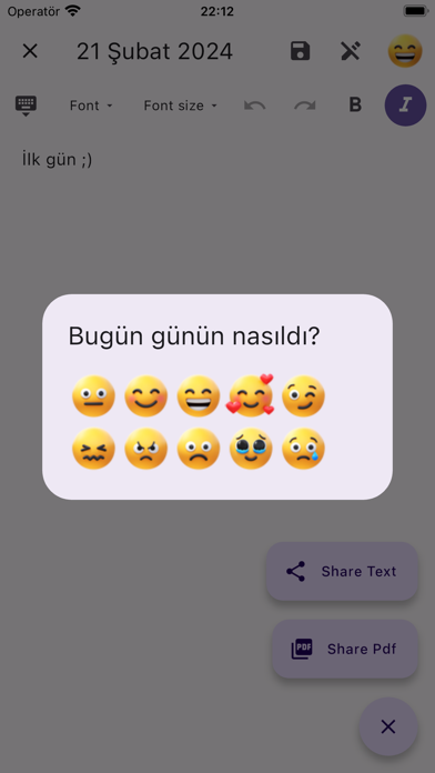 Günlük - Zamansız Screenshot