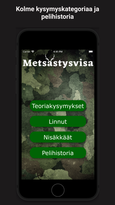 Metsästysvisa Screenshot