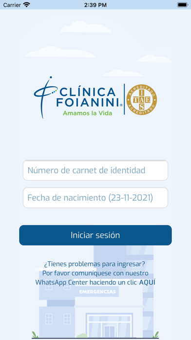 Clinica Foianini Screenshot