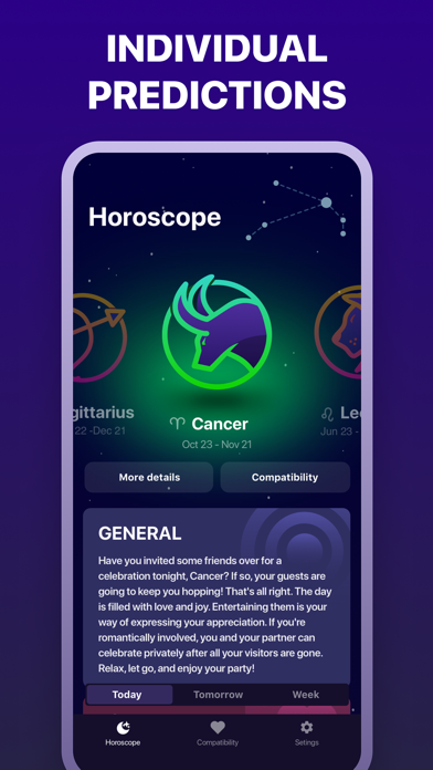 Screenshot #3 pour Baru: Horoscope, Сompatibility