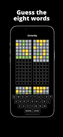 Game screenshot Octordly: Daily Word Puzzle mod apk