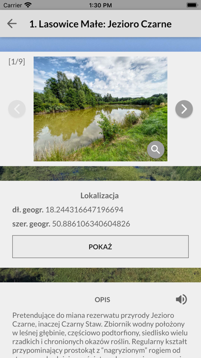 Bioróżnorodność Screenshot